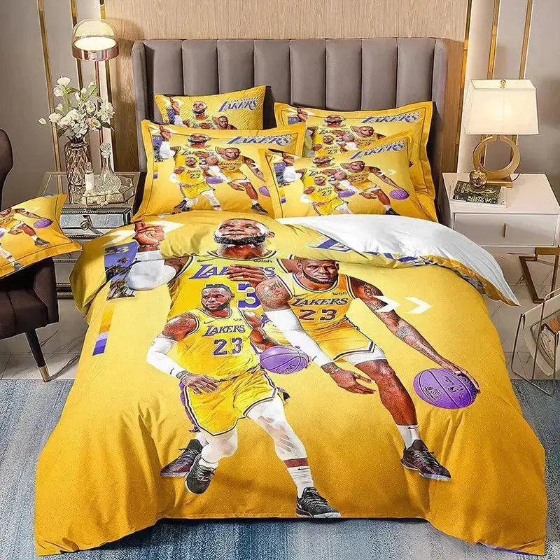 3D Basketball Champion Comforter Set Zirconic
