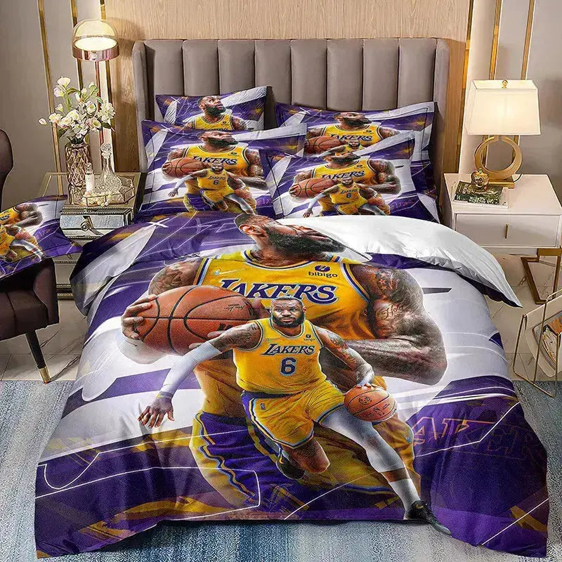 3D Basketball Champion Comforter Set Zirconic