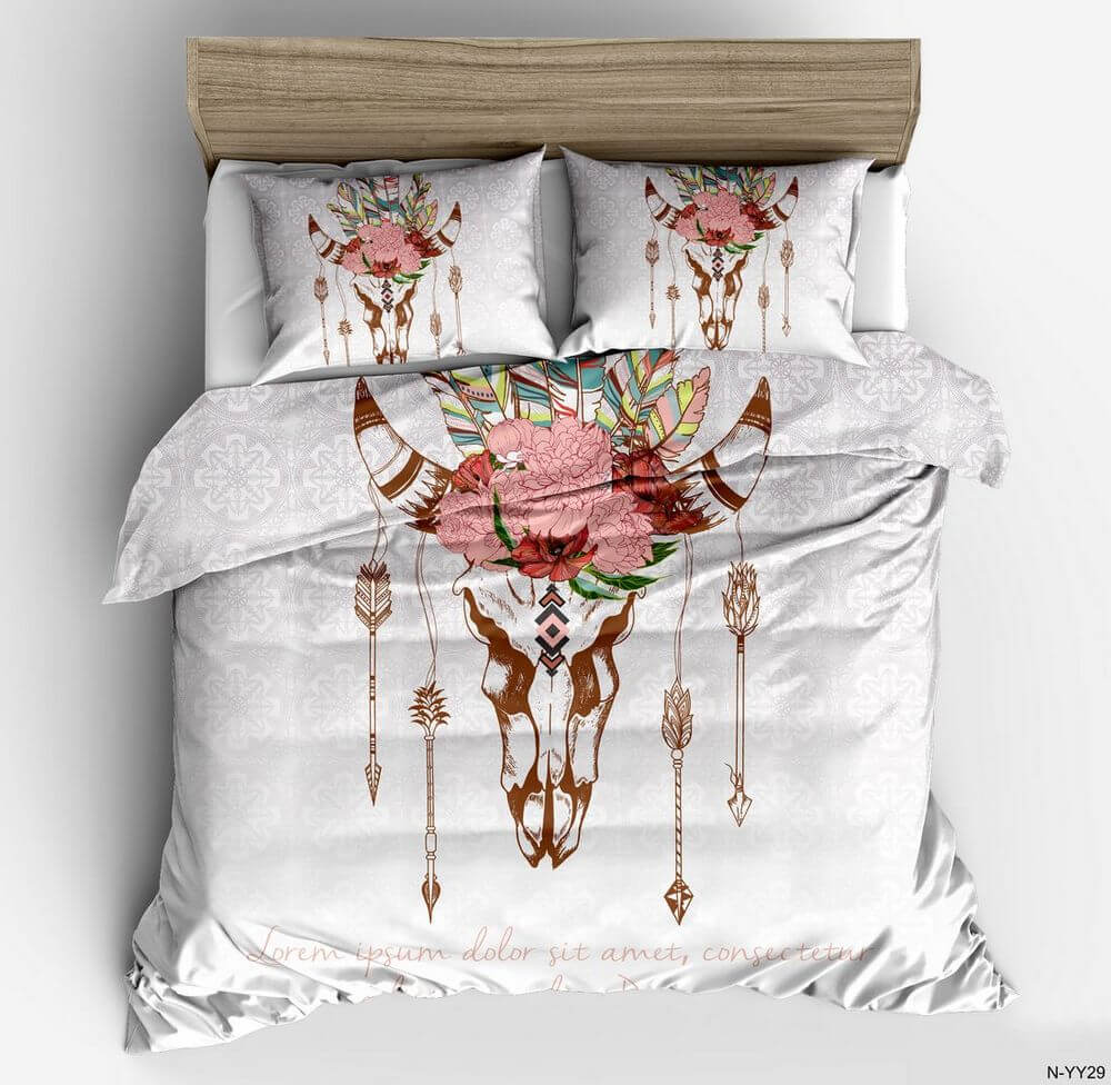 Bohemian dreamcatcher duvet cover