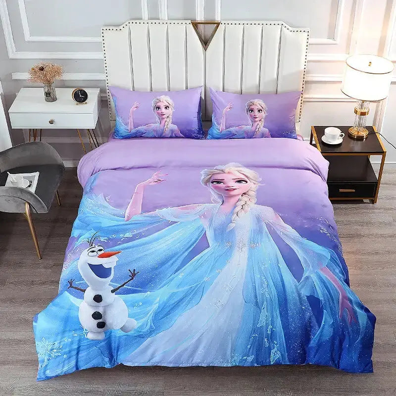 3D Frozen Elsa & Olaf Kids Doona Cover