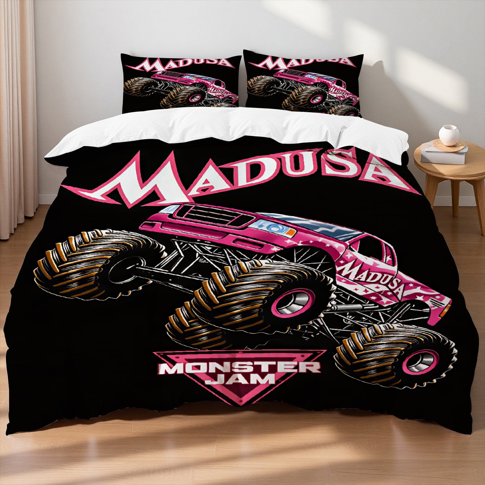 3D truck bedding for monster truck fans
