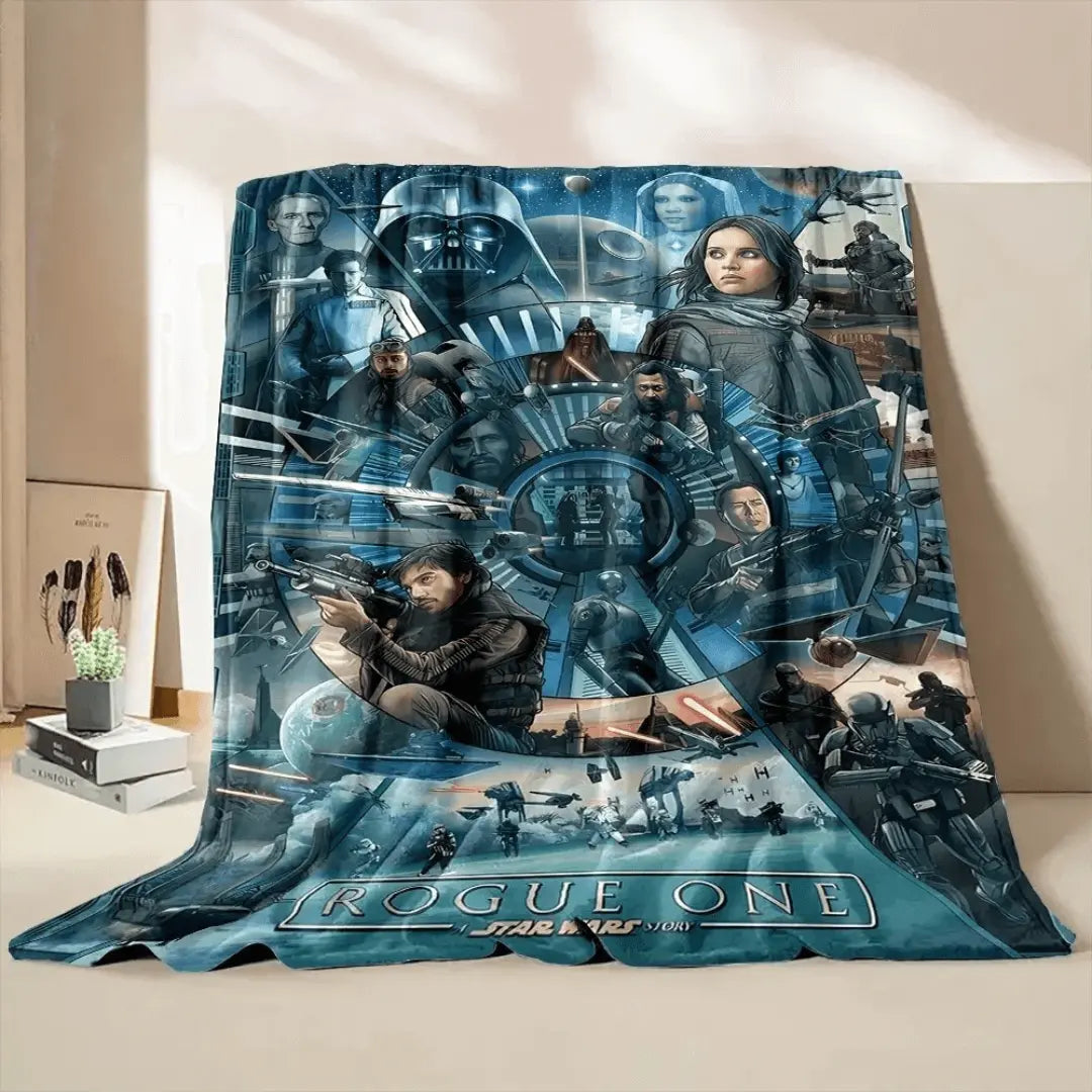 3D Star Wars Bo-Katan Kryze Fleece Throw Blanket