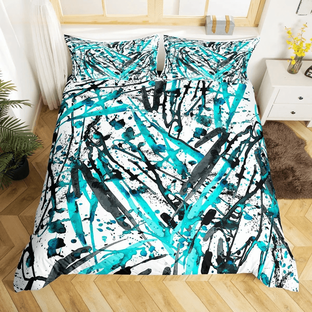 Luxury 3D illusion duvet cover optical bedding