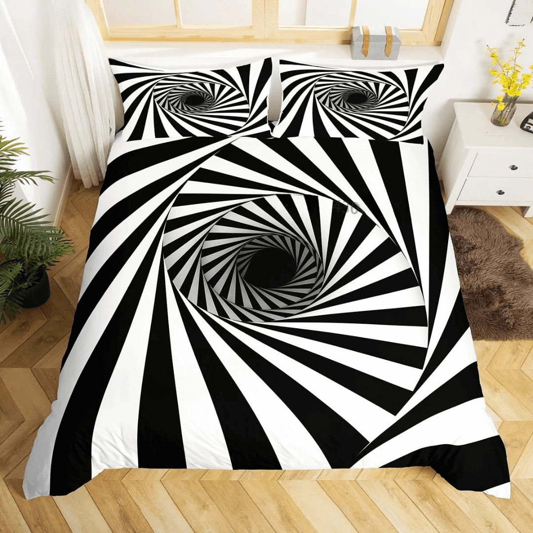 3D illusion quilt cover for teens and adults