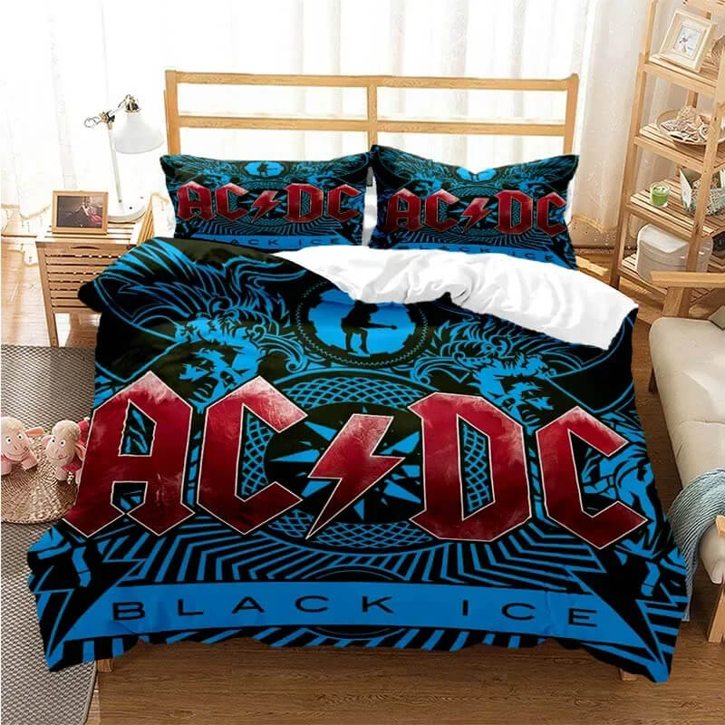 Music-themed duvet cover for kids king single