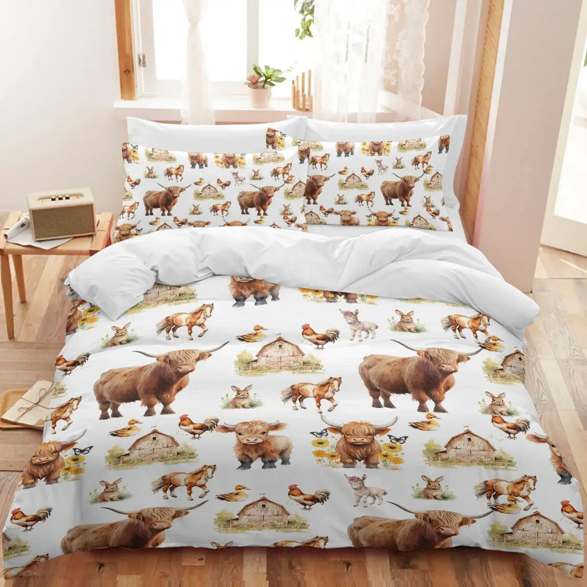 Animals Farm Duvet Cover My Store