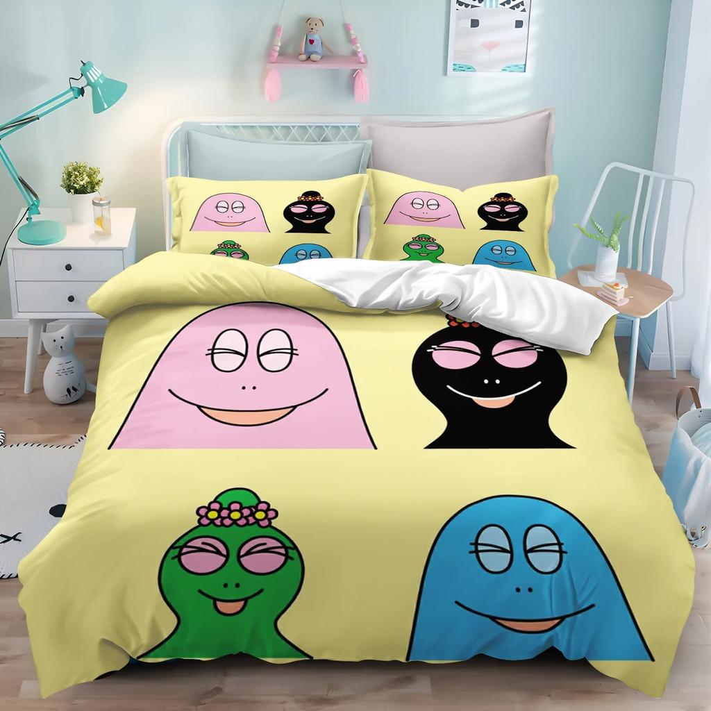 Barbapapa family bedding design