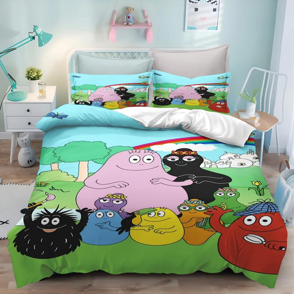 Barbapapa duvet cover soft fabric
