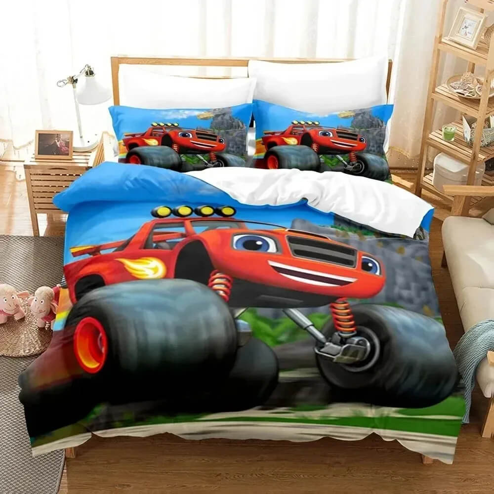 Blaze Monster Machines duvet cover cozy comfort