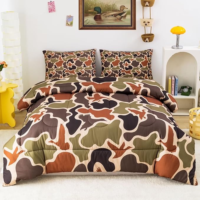 camouflage bedding set
