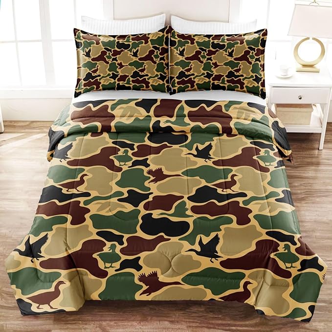 camo bedding queen size