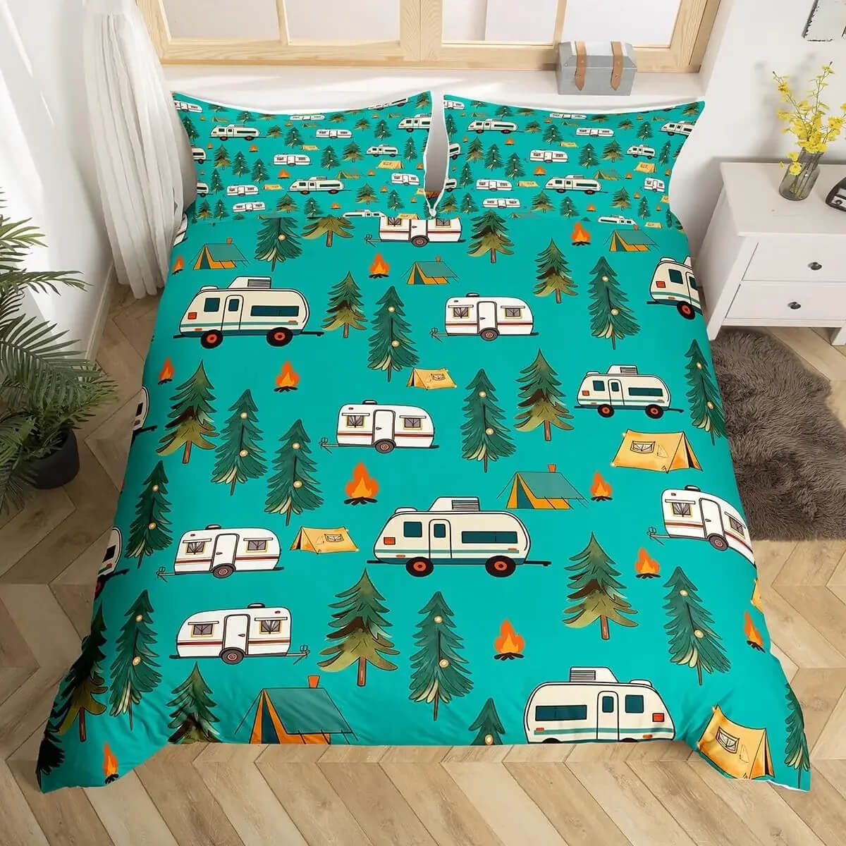 camping bedding king size