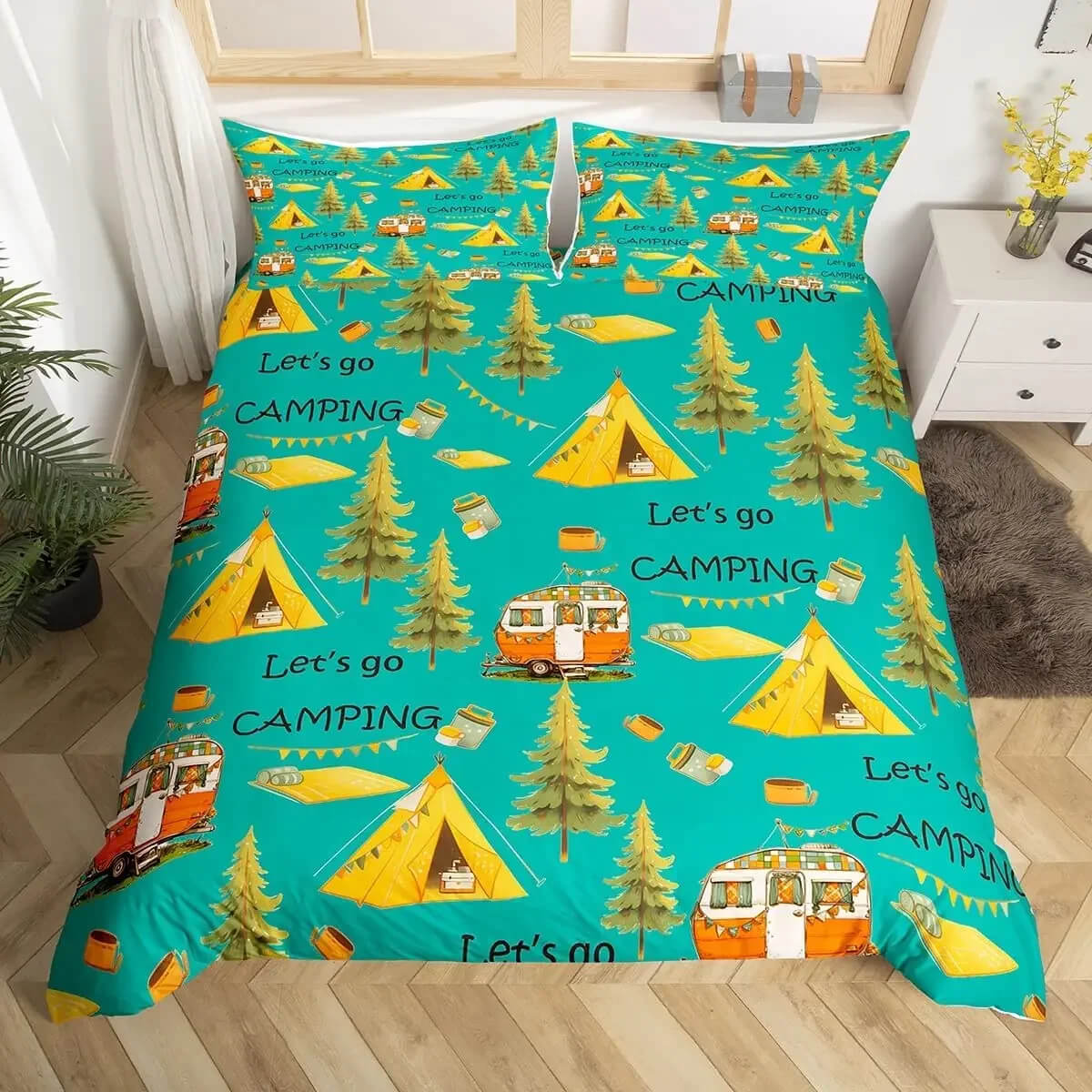 camper duvet cover design