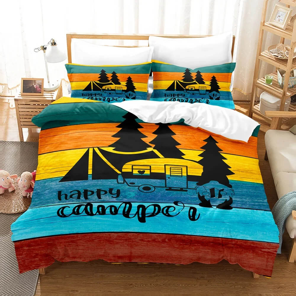 camper bedding soft fabric