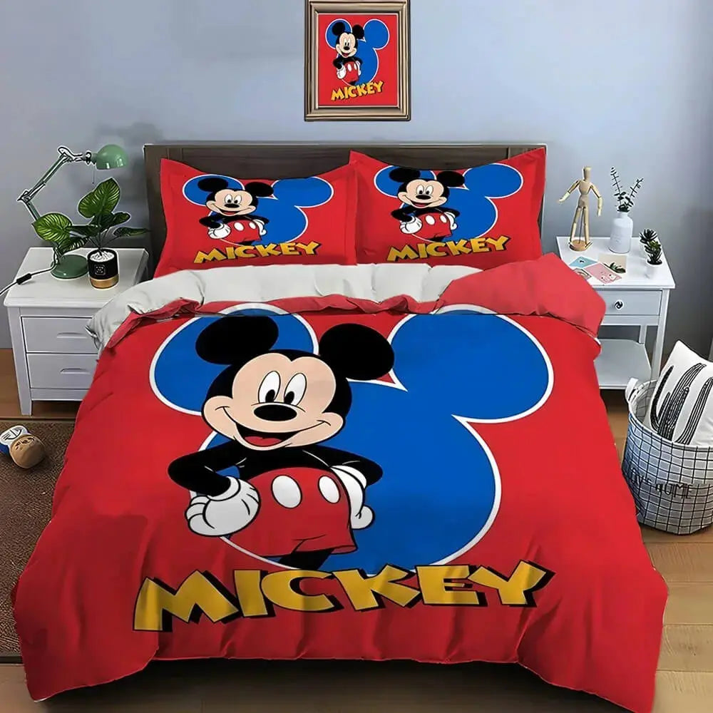 Disney Mickey Mouse duvet cover set for kids and adults