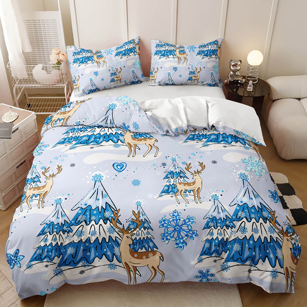 Festive Christmas kids bedding