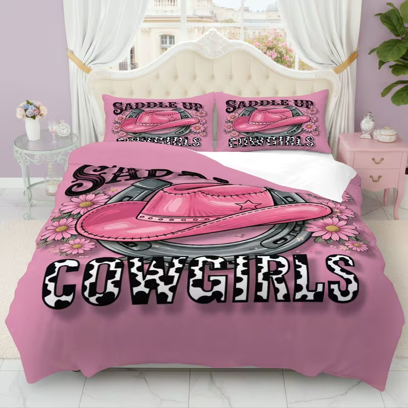 ranch cowgirl style bedding set