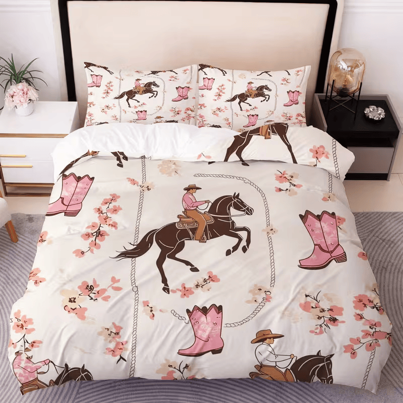 western bedroom decor bedding