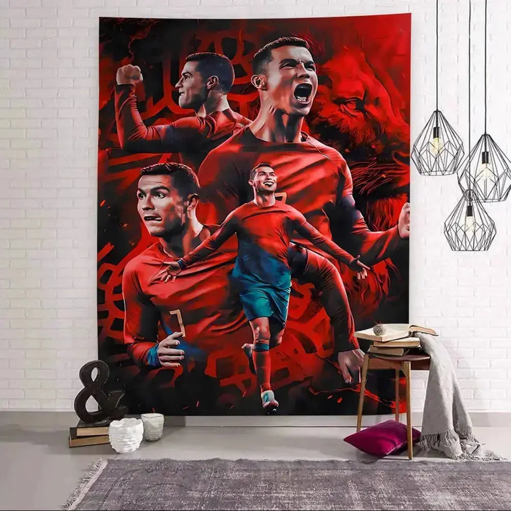 Cristiano Ronaldo CR7 Tapestry Zirconic