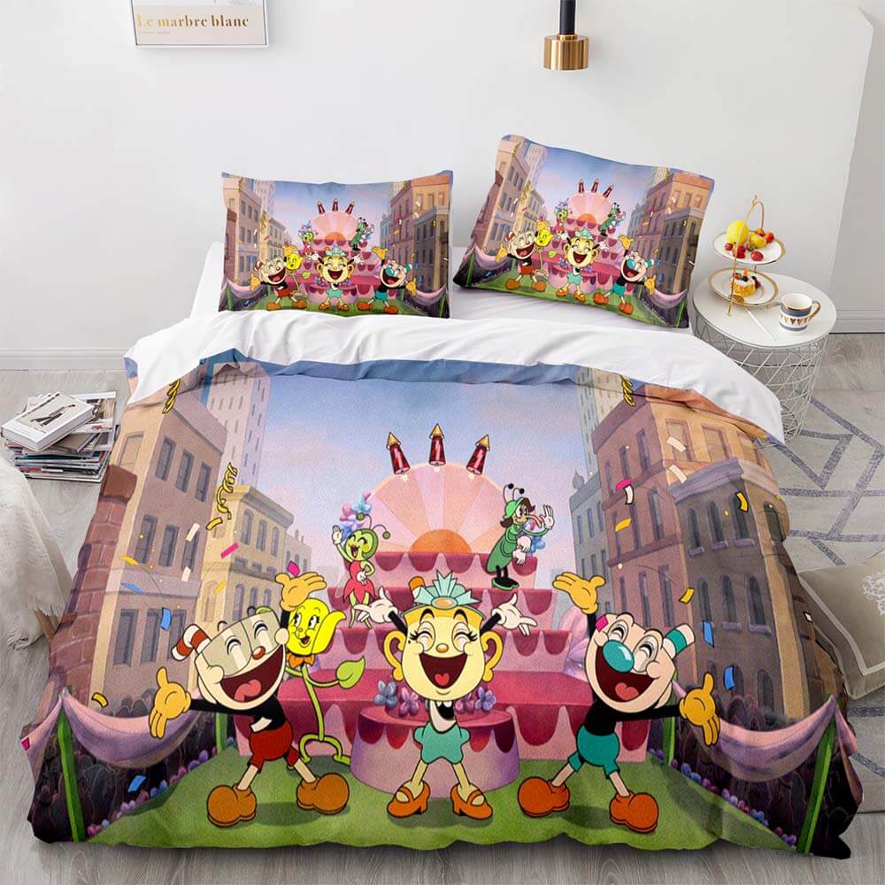 cartoon gaming duvet cover