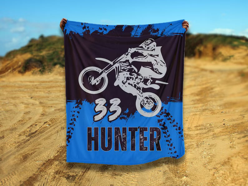 Custom dirt bike rider gift