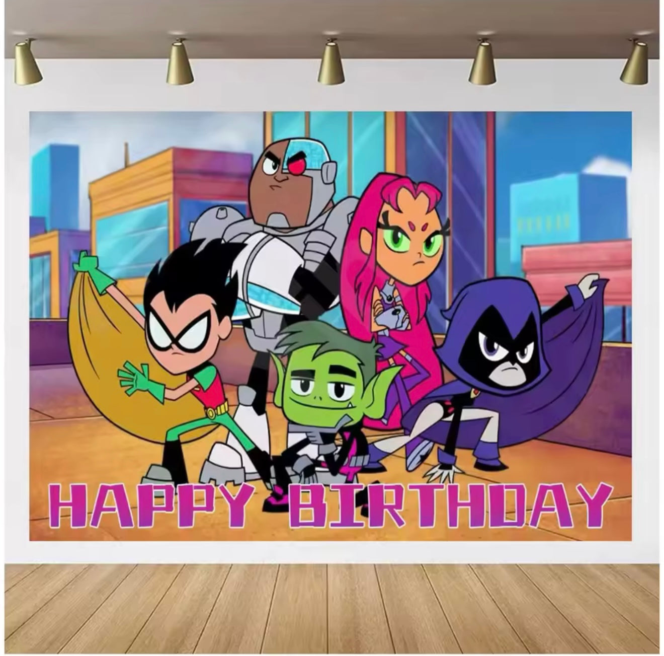 Cute birthday wall hanging