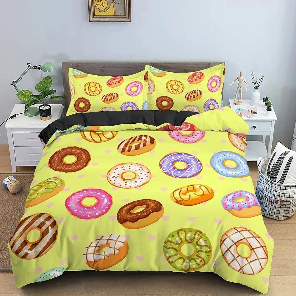donut duvet cover