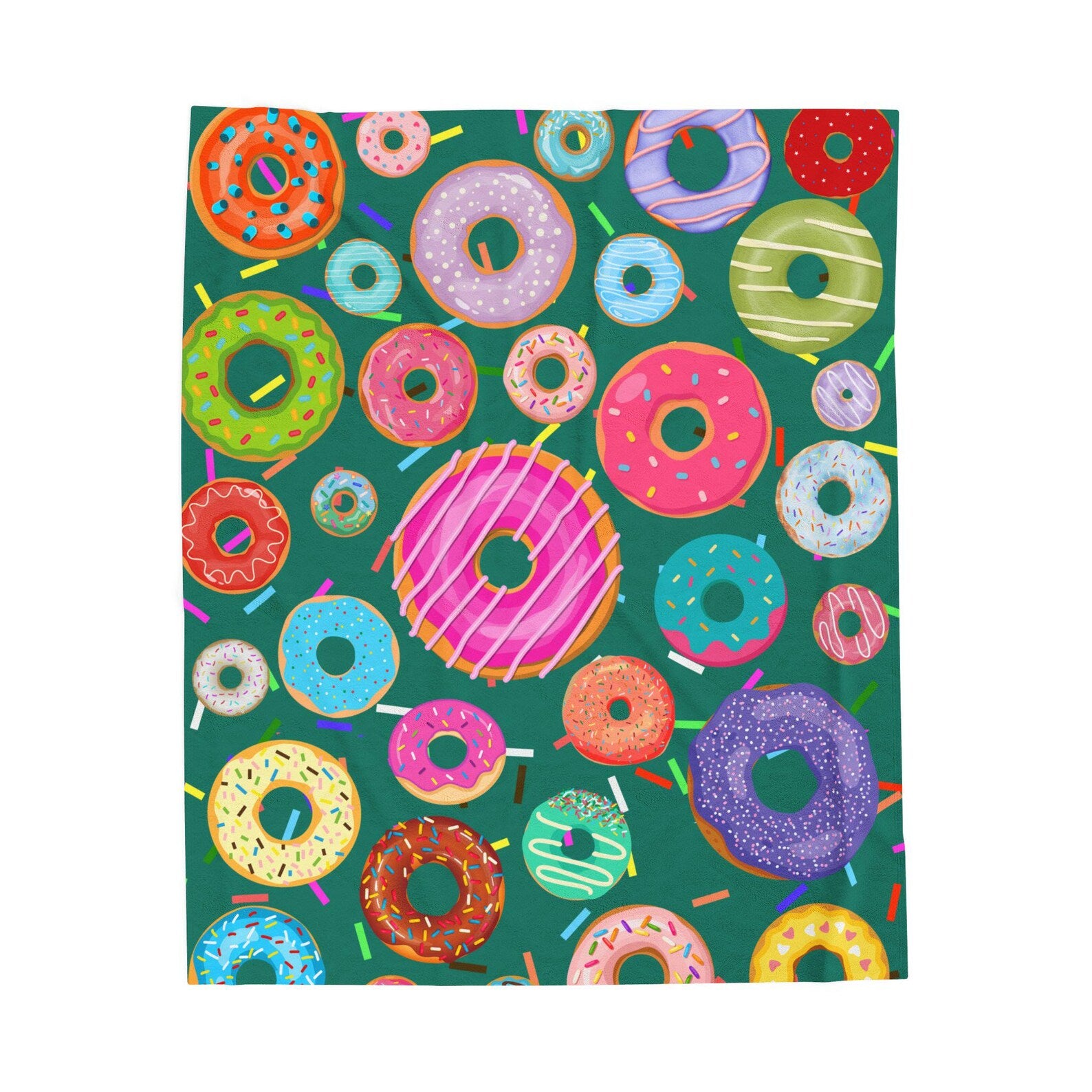 sweet dessert flannel blanket for home