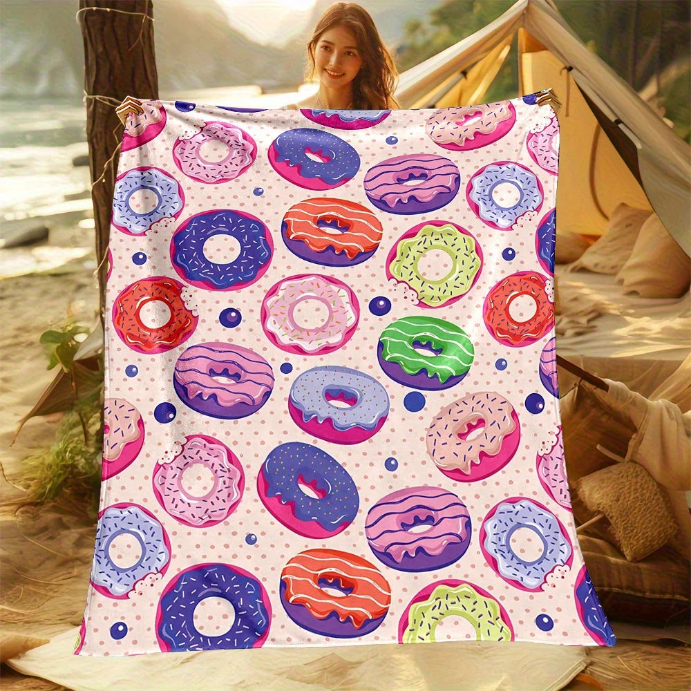 cute dessert blanket HD print design