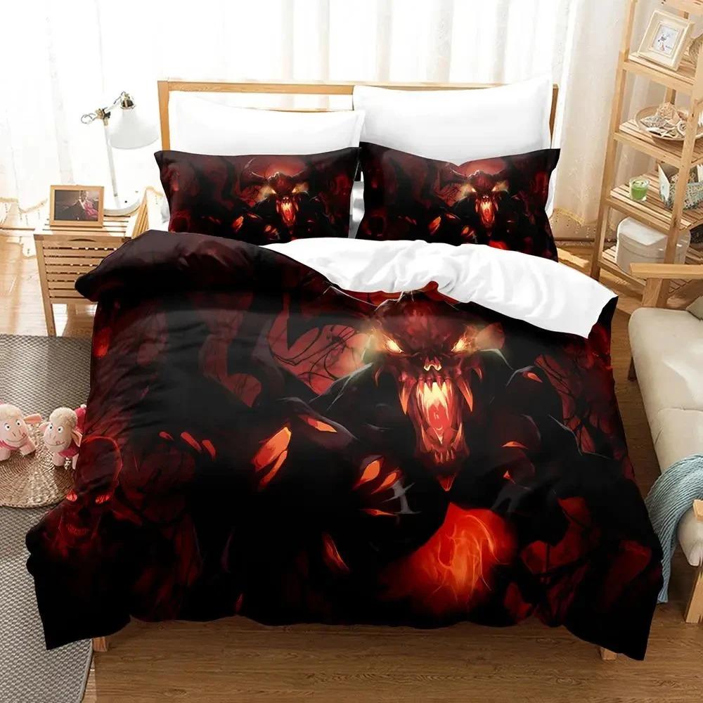 Dota 2 themed bedroom bedding