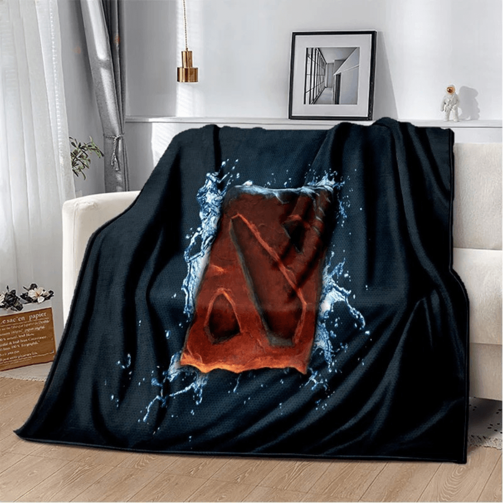 Gamer gift Dota 2 plush throw blanket
