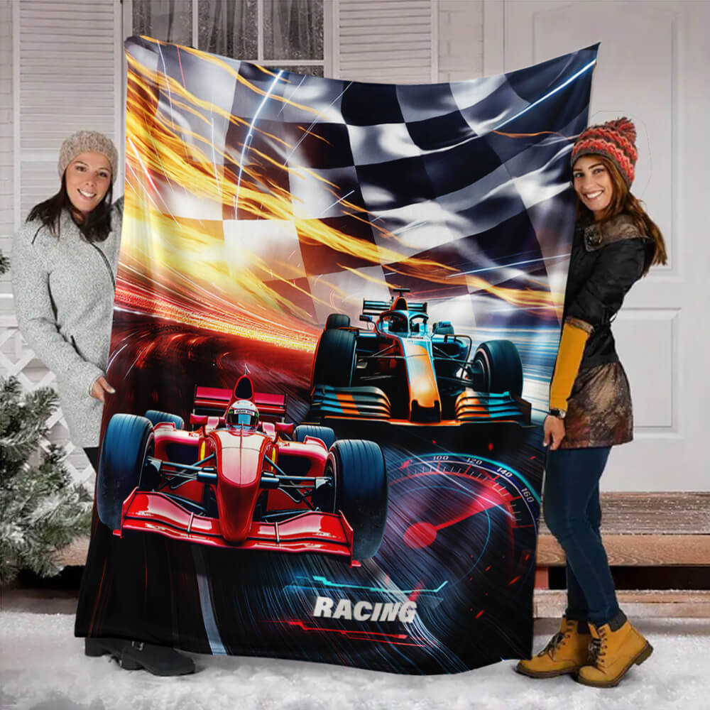 Luxury Car Design Cozy Blanket