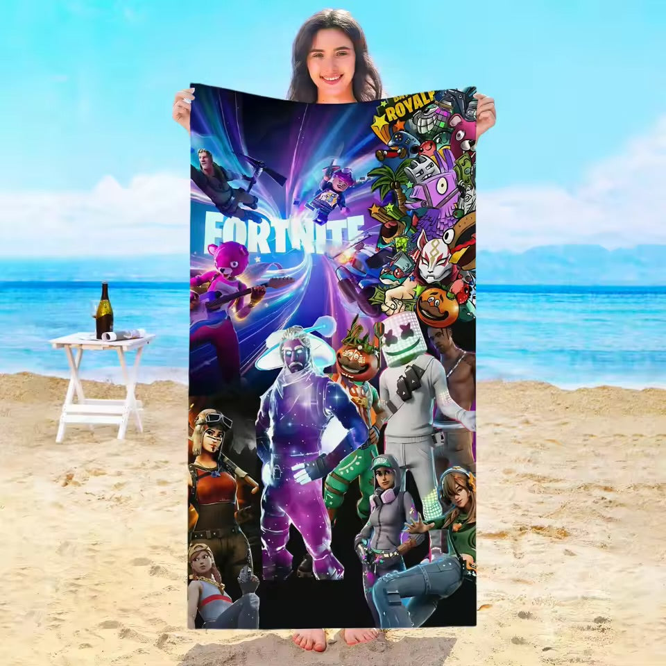 Fortnite beach towel
