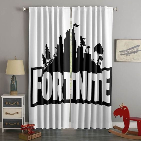 Fortnite curtains for kids