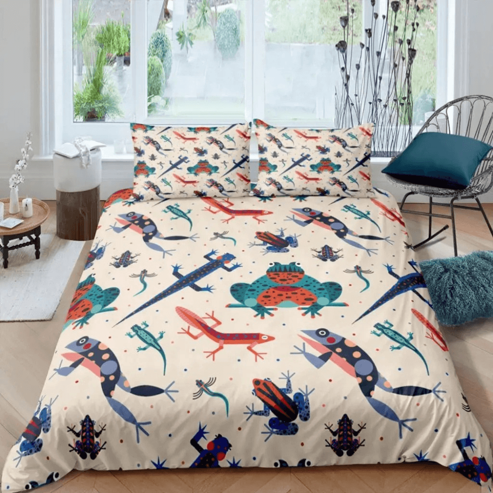 3d wildlife bedding design