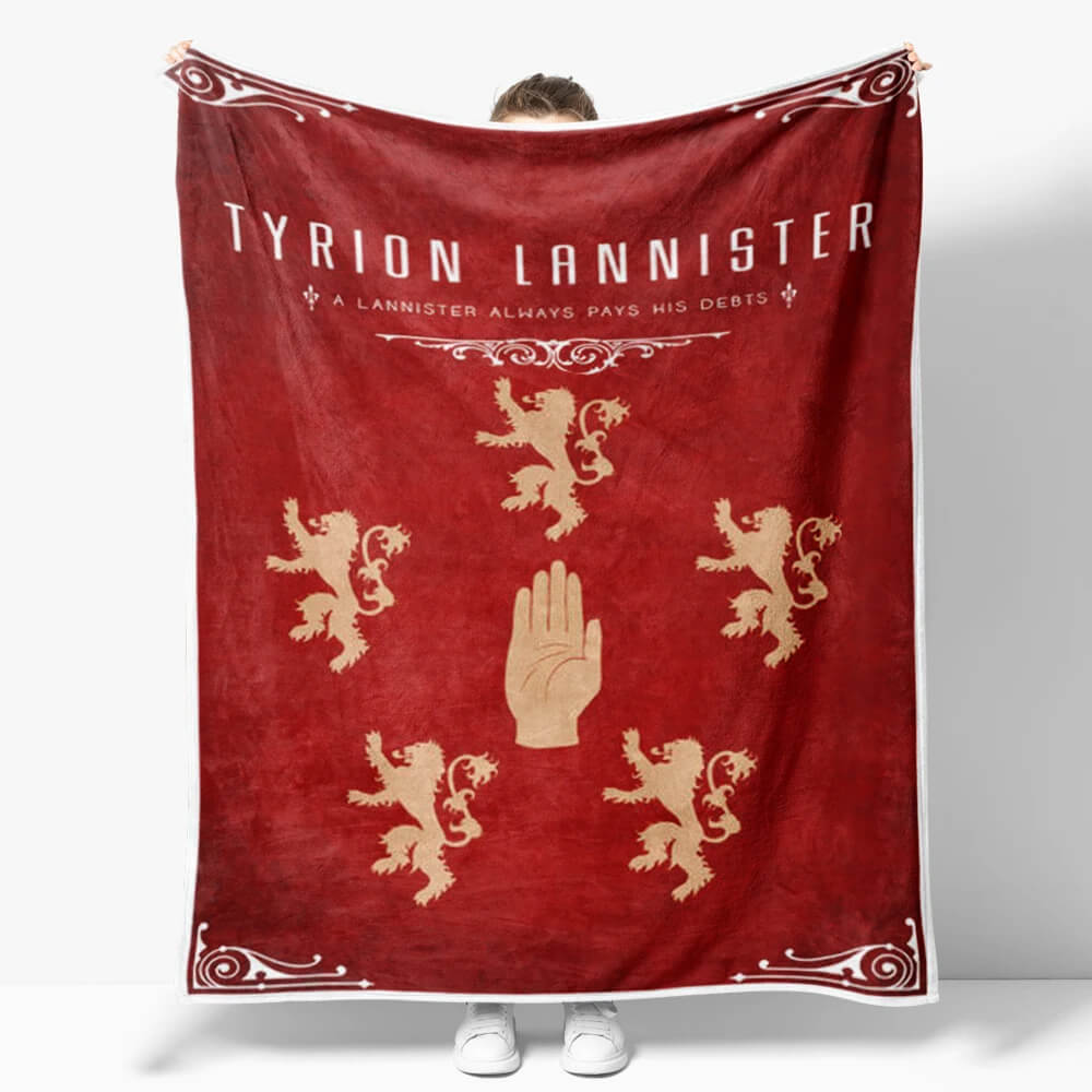 Targaryen tyrion lannister couch blanket cozy fabric