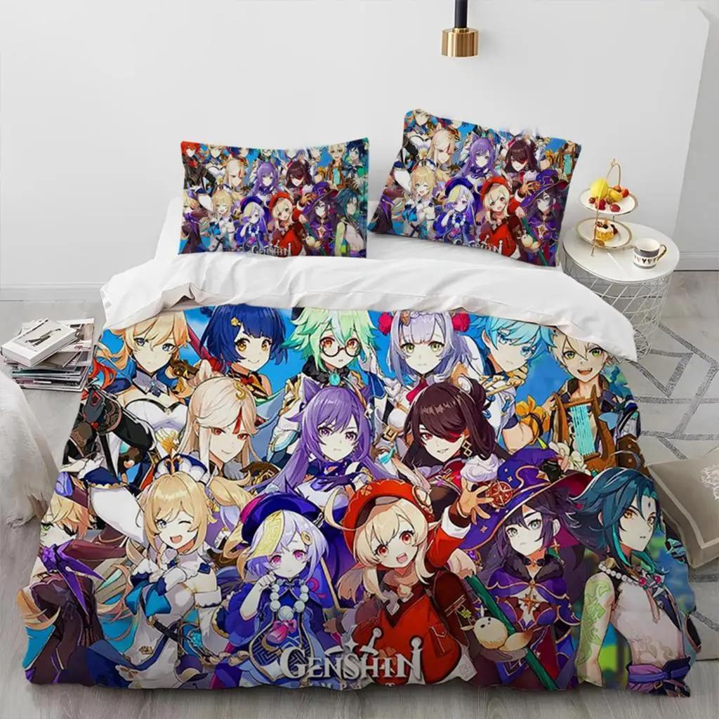 Paimon Genshin Impact doona cover high quality