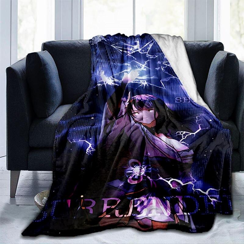 anime blanket for bedroom decoration
