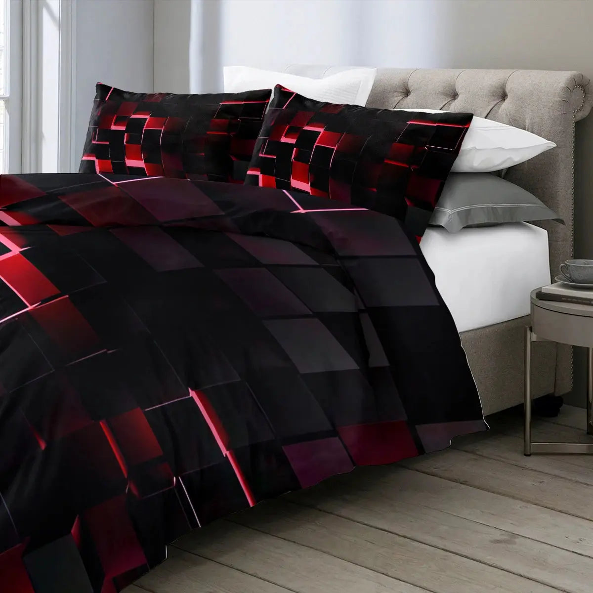 Geometric Duvet Cover My Store