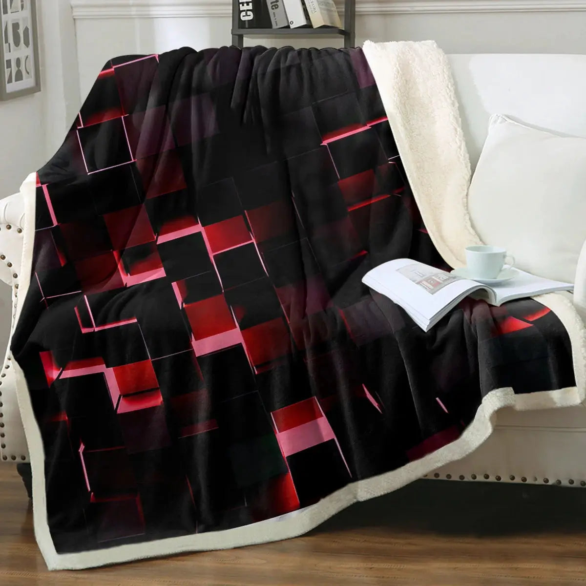 Geometric Throw Blanket My Store