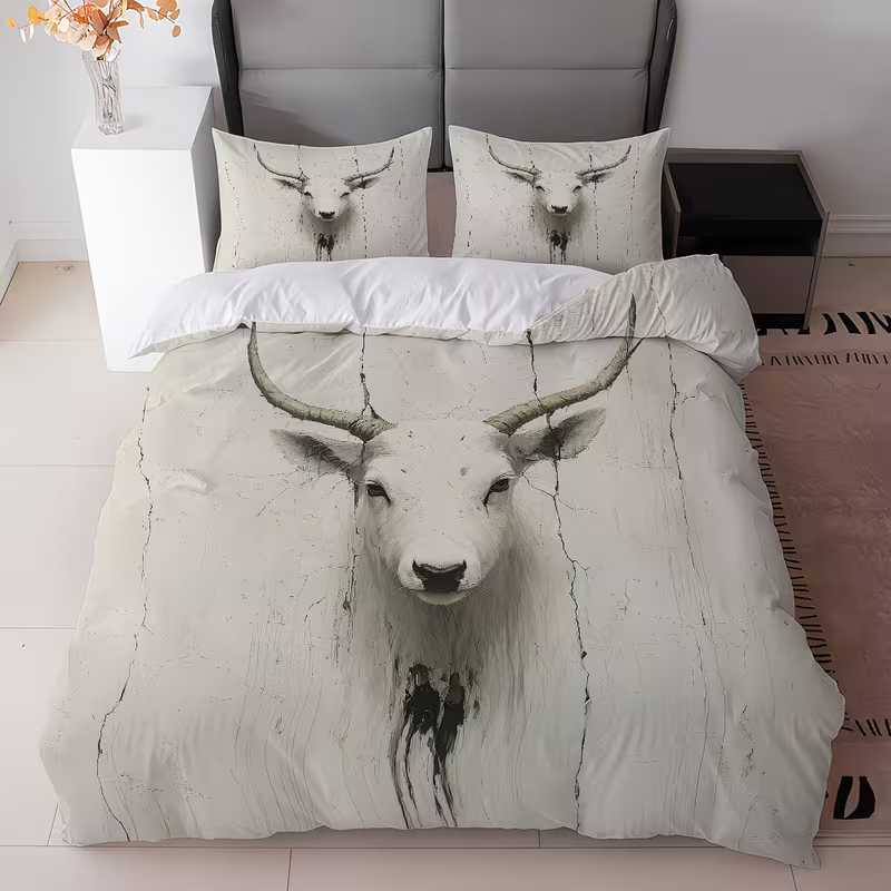 goat farmhouse comforter cover
