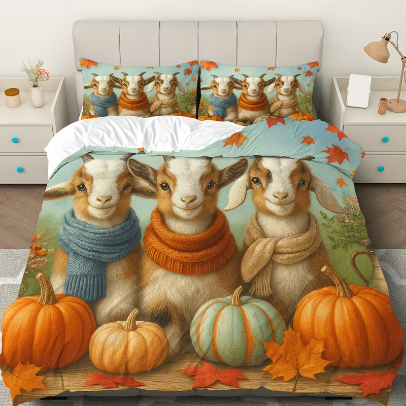 goat bedding close up