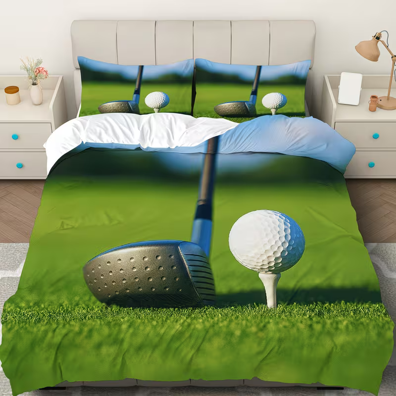 golf bedding decorative set