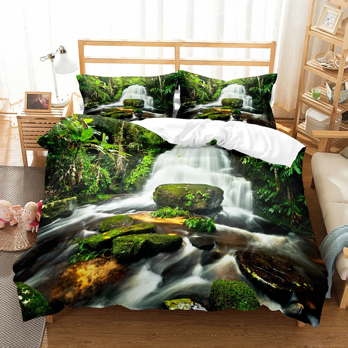 Jungle theme bedding set home decor