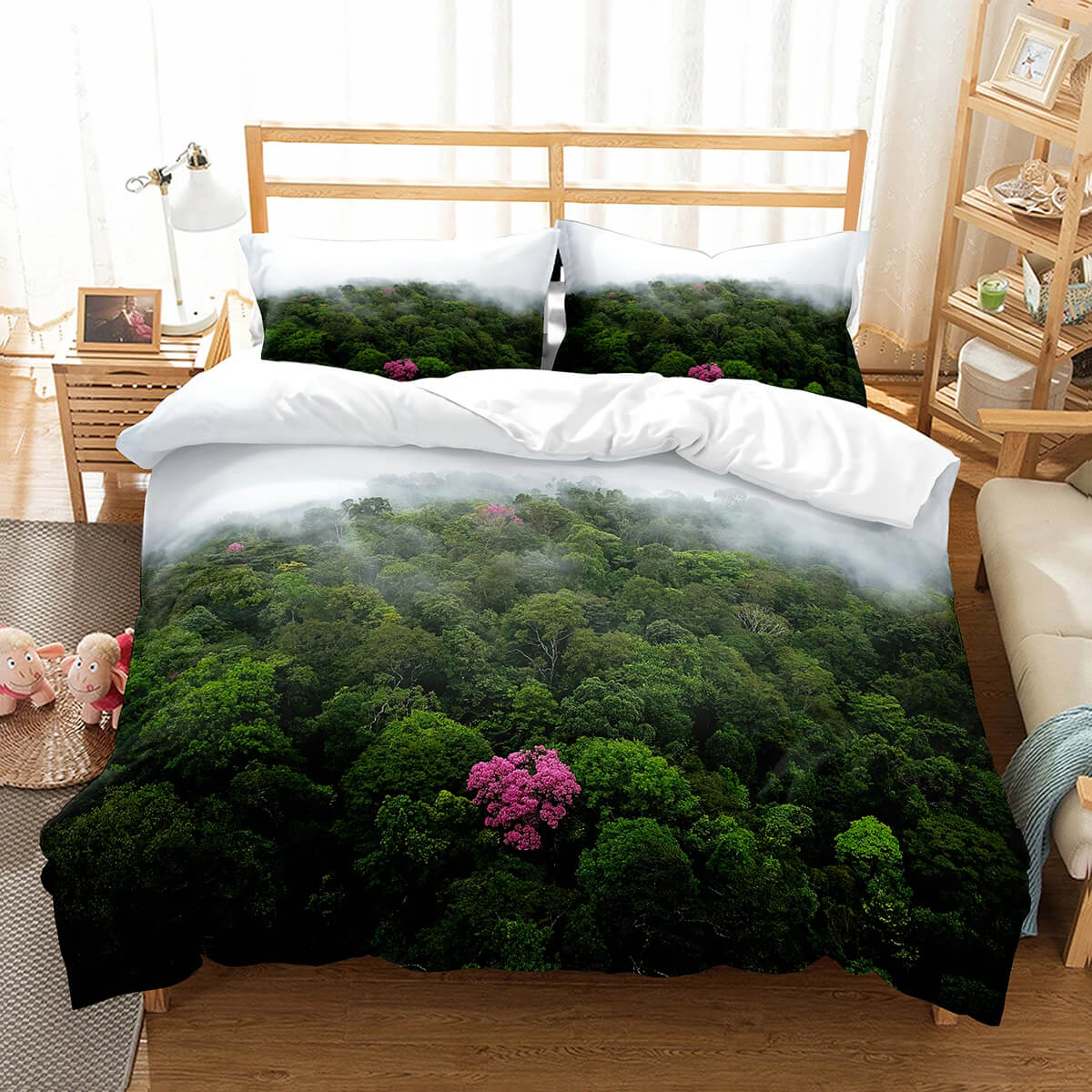 Jungle theme bedding soft microfiber