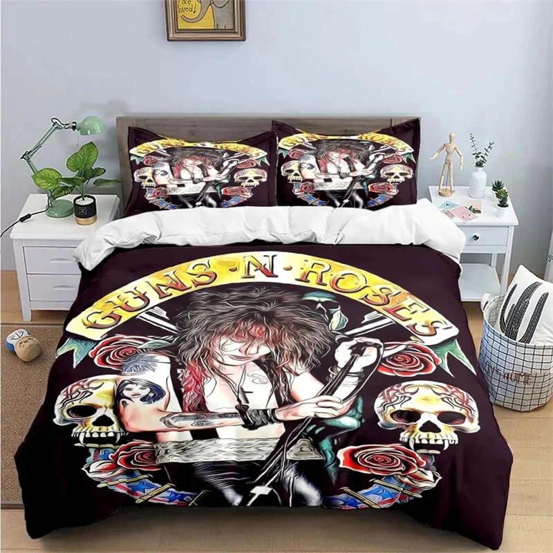 GNR duvet cover rock band design
