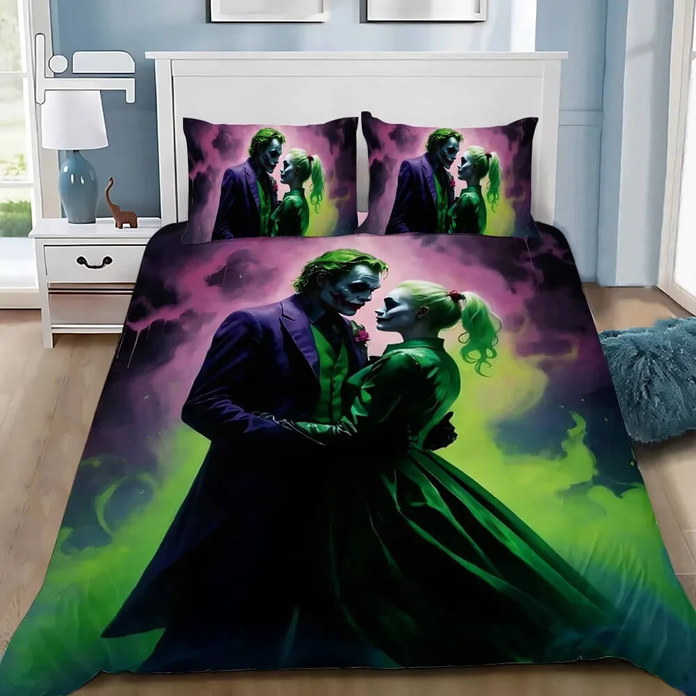 Harley Quinn Joker microfiber quilt cover