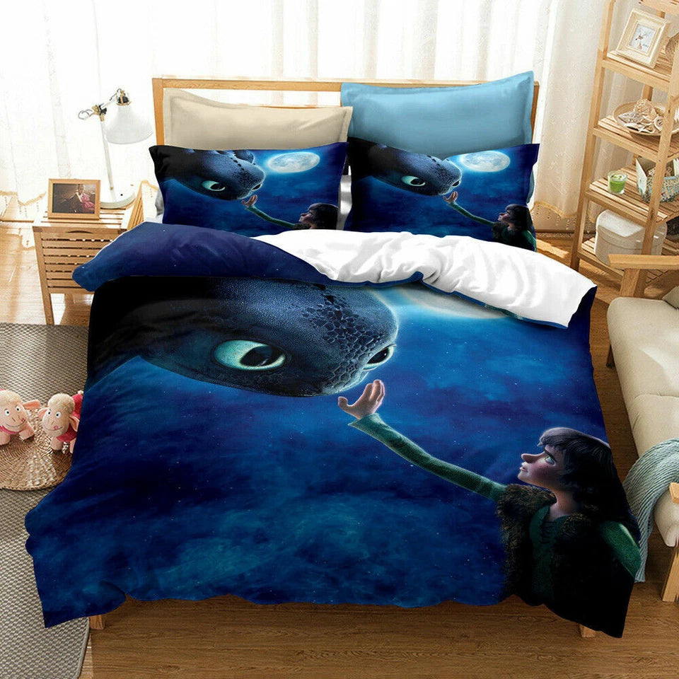 kids dragon bed set design