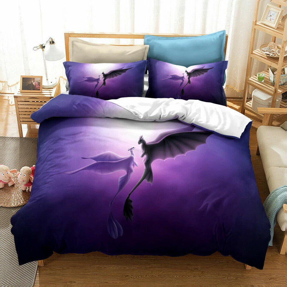 toothless dragon duvet cover
