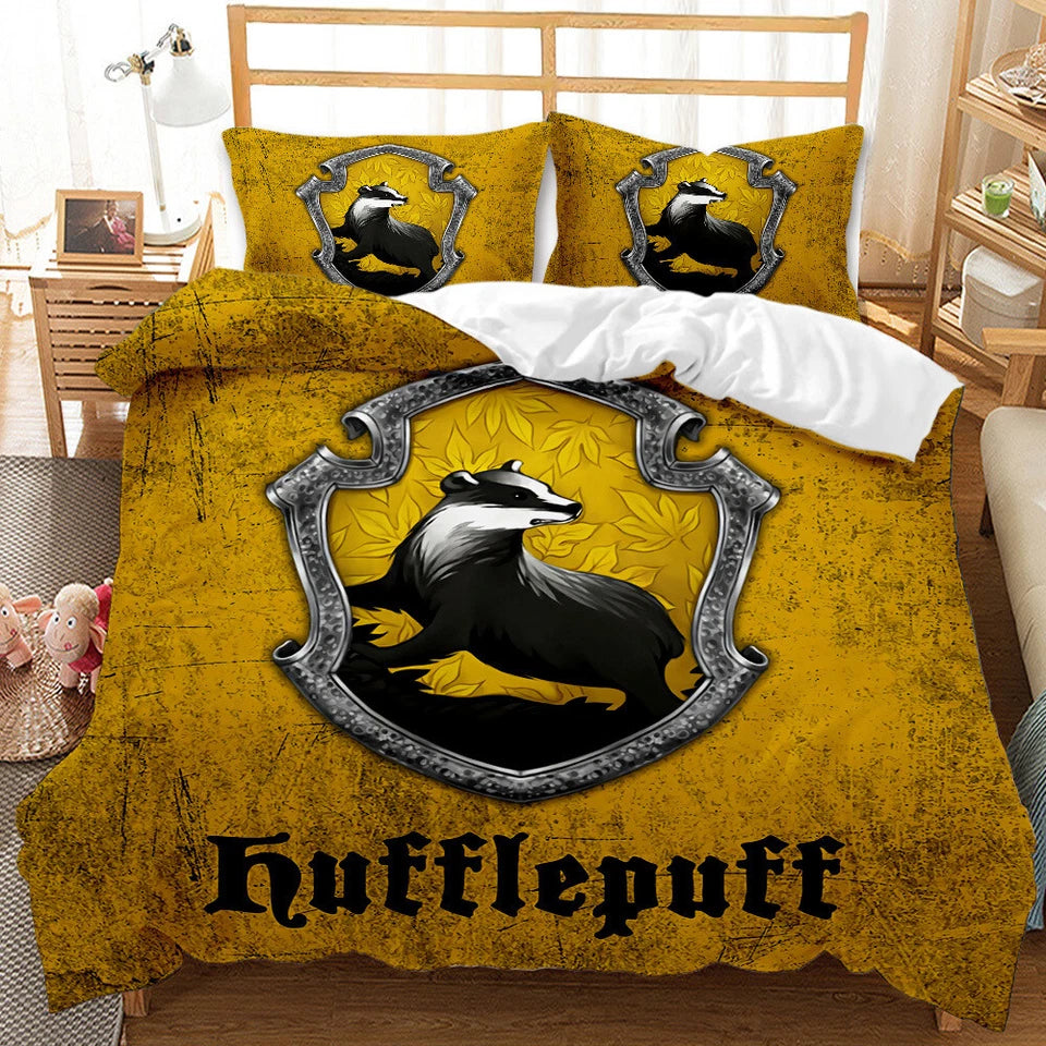 hufflepuff bedding set